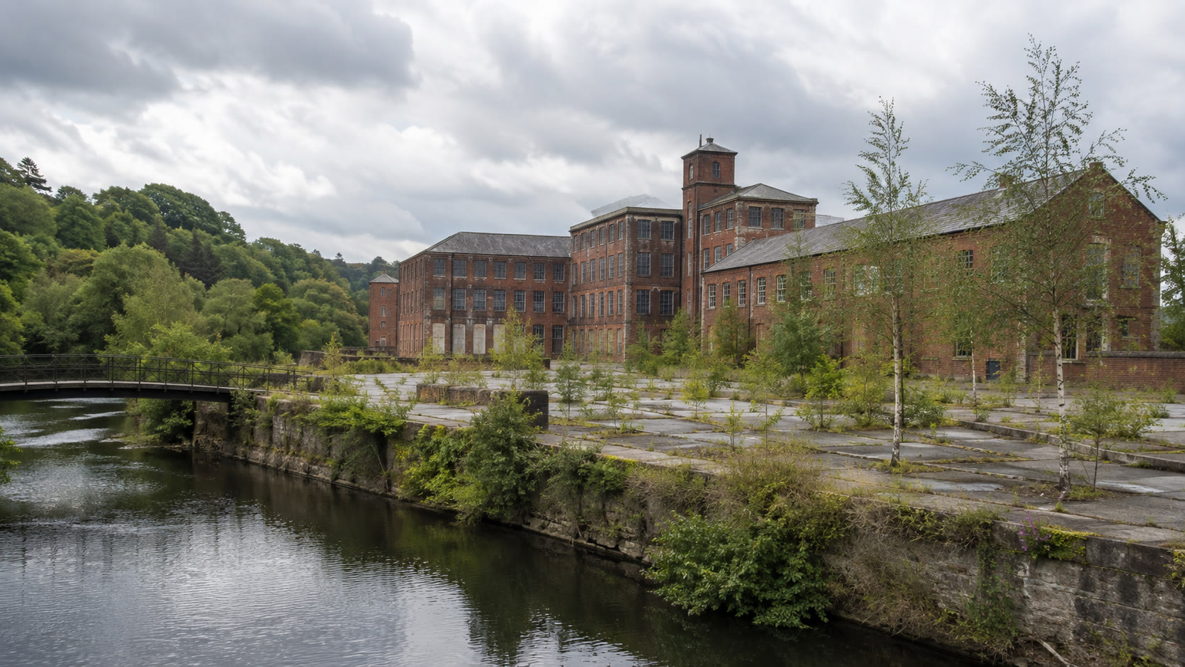 Riverside development site